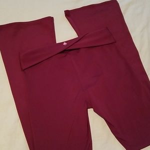 Prana burgandy leggings